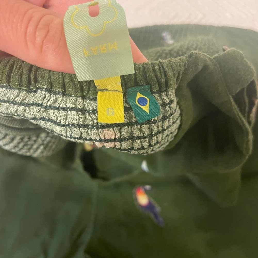 Farm Rio Green Tropical Print jumpsuit - Picture 5 of 5